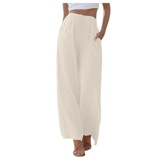 Solana Linnen Broek Wit